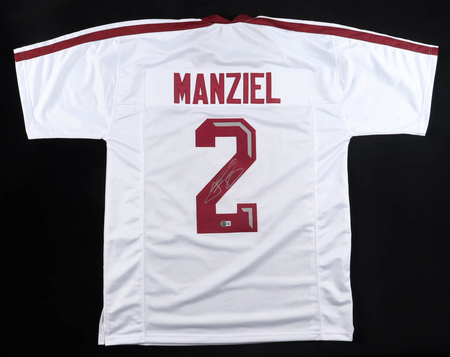 Johnny Manziel Autographed Hand Signed Custom Texas A&M Jersey - Beckett COA