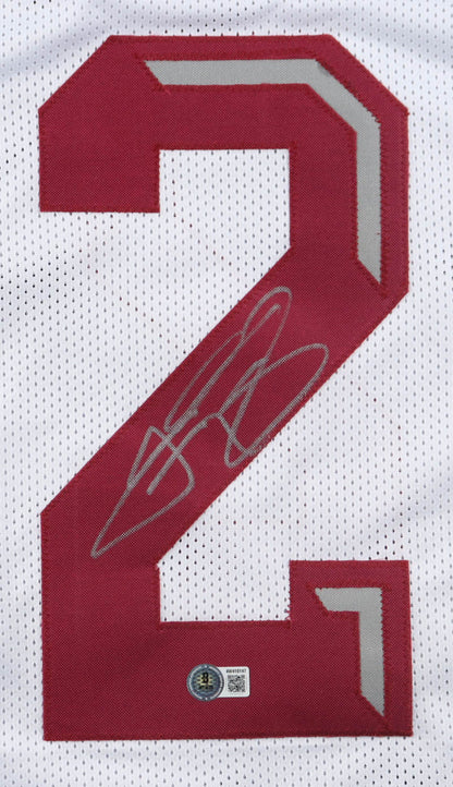 Johnny Manziel Autographed Hand Signed Custom Texas A&M Jersey - Beckett COA