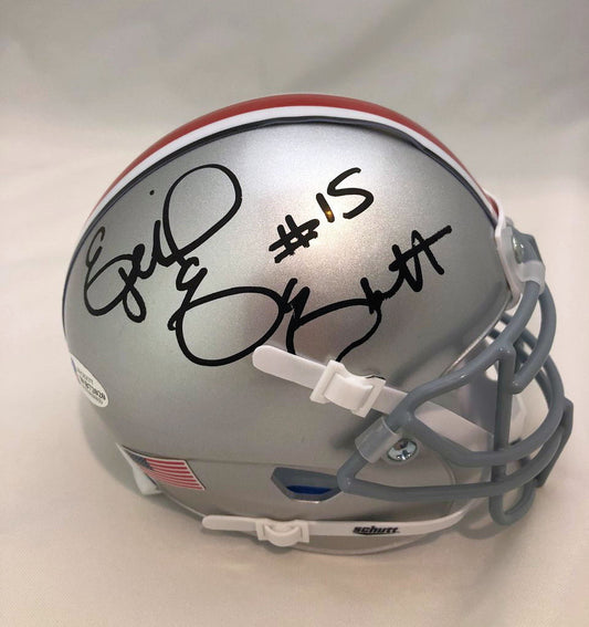 Ezekiel Elliott Signed Ohio State Mini Helmet - Beckett COA